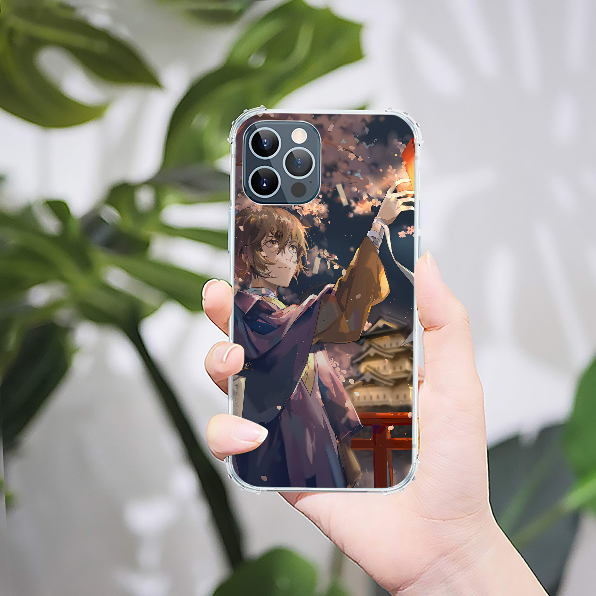 （画像用） 文豪ストレイドッグス Bungo Stray Dogs 【iPhone 12シリーズ対応】透明スマホケース（クリアソフトケース）